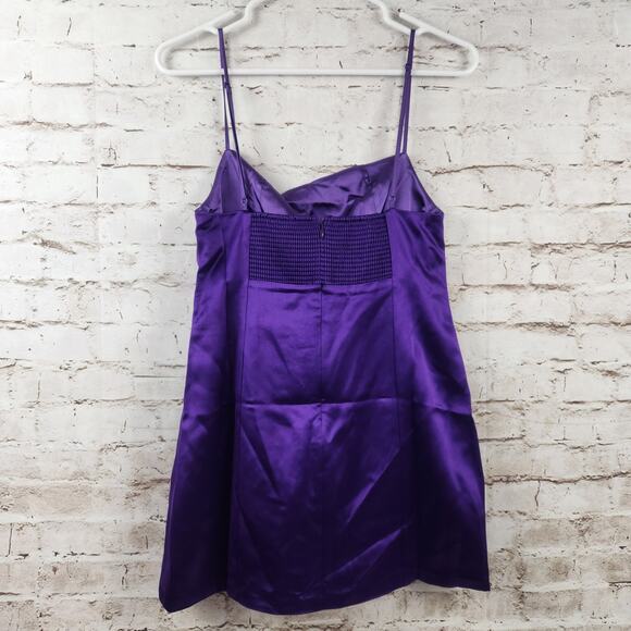 Retrofete Janessa Mini Dress in Royal Purple Medium NWT Sleeveless - Picture 6 of 12